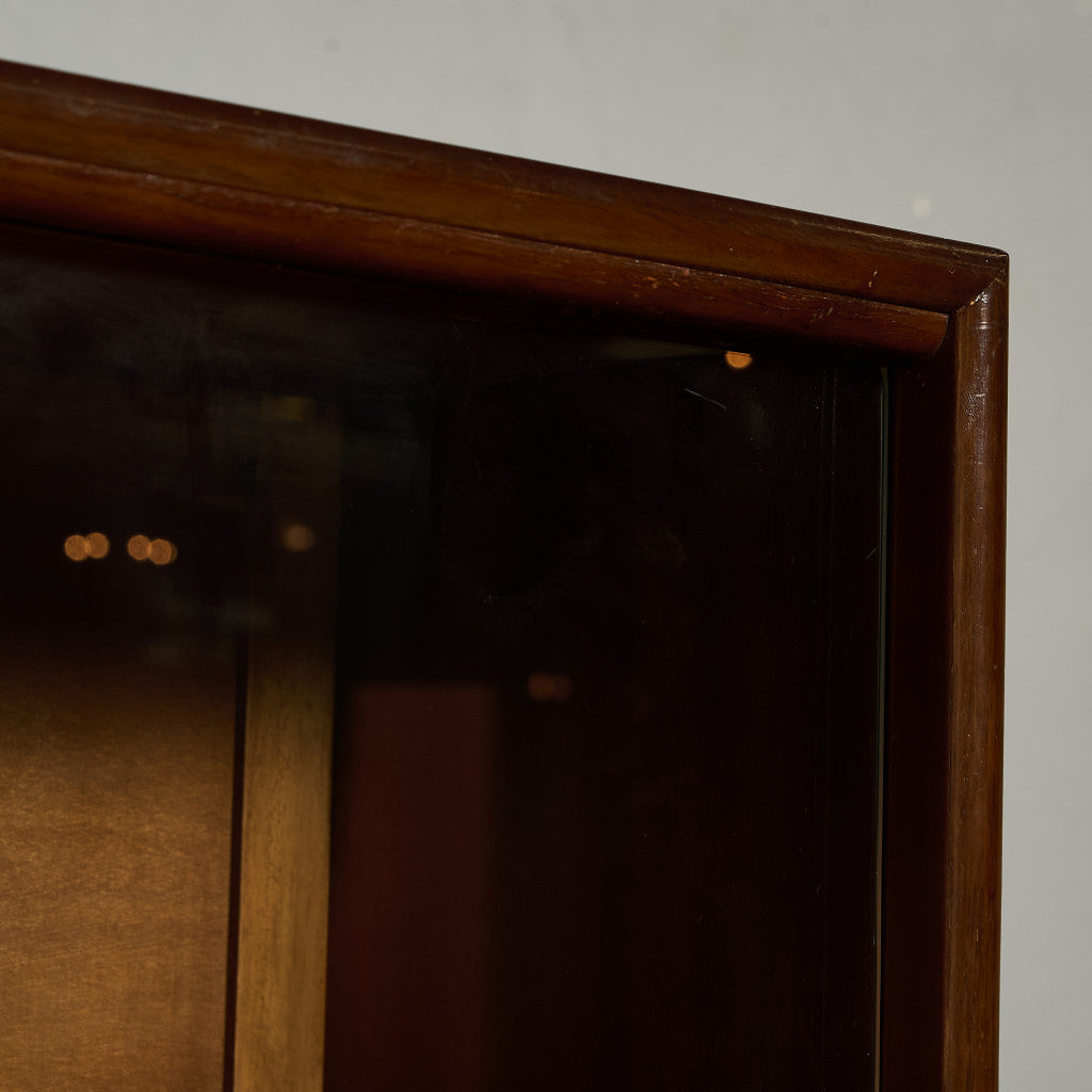 英国 クラシック ガラス ブックケース 食器棚