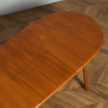 エクステンション オーバル ダイニングテーブル