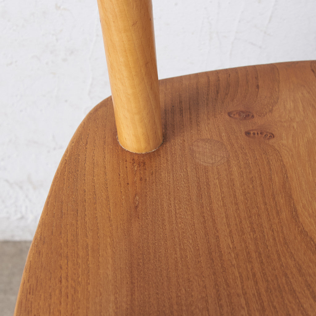 61140][アーコール ERCOL]ラダーバック カウホーンチェア (493