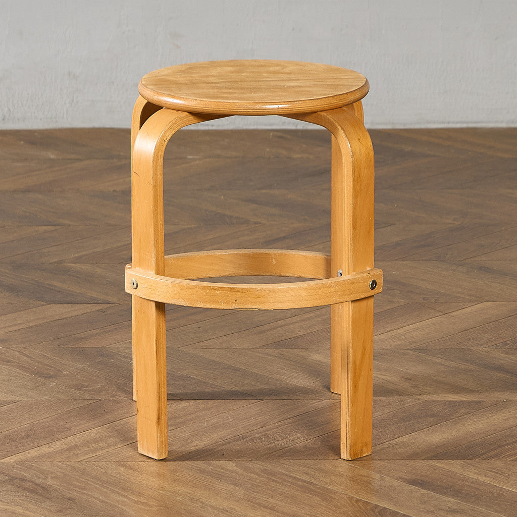 デンマーク LEIKA ヴィンテージ ベントウッド スツール