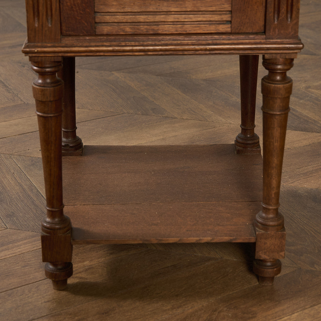 英国 クラシック 大理石 サイドキャビネット #96618