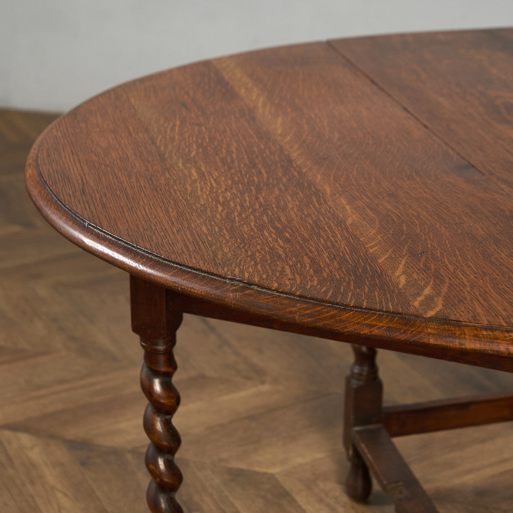 英国 クラシック ドロップリーフ ゲートレッグテーブル #91795