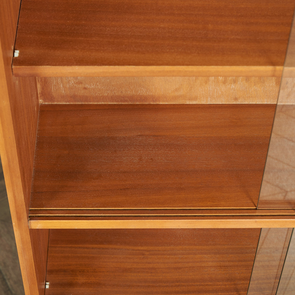 ヴィンテージ ガラスキャビネット