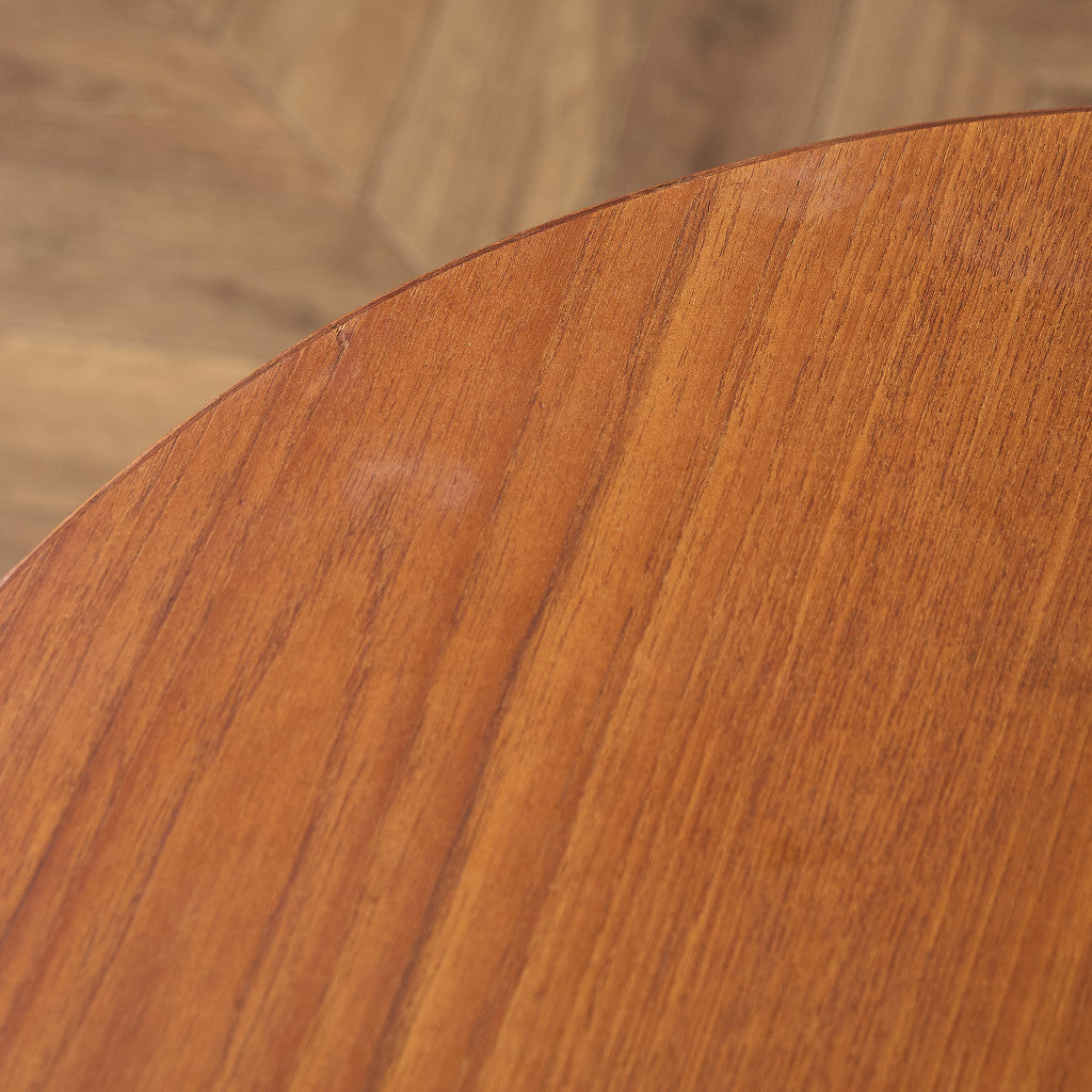 ヴィンテージ エクステンション オーバル ロング ダイニングテーブル