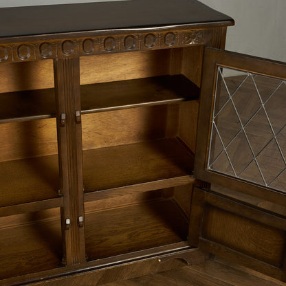 英国 クラシック オーク材 ブックケース #89839