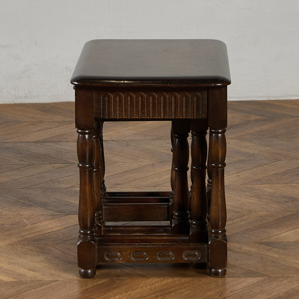 Priory オーク材 ネストテーブル