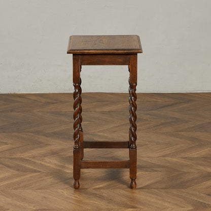 英国 クラシック バーリーシュガーツイスト サイドテーブル