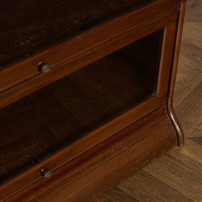 英国 クラシック 3段 スタッキング ブックケース