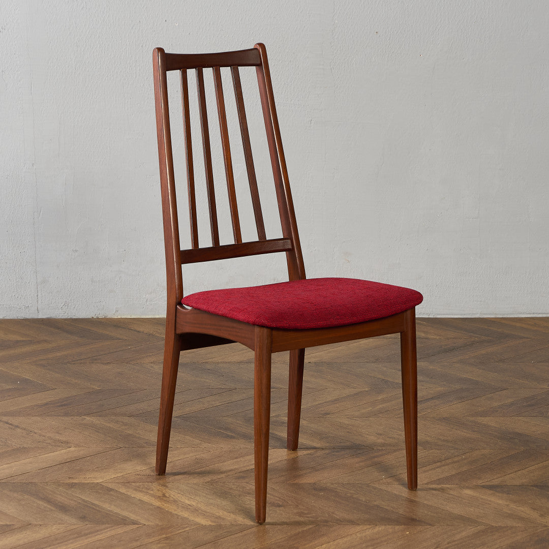 ヴィンテージ スラットバックチェア 座面張替え済み