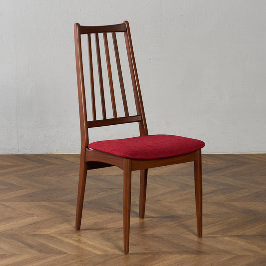 ヴィンテージ スラットバックチェア 座面張替え済み