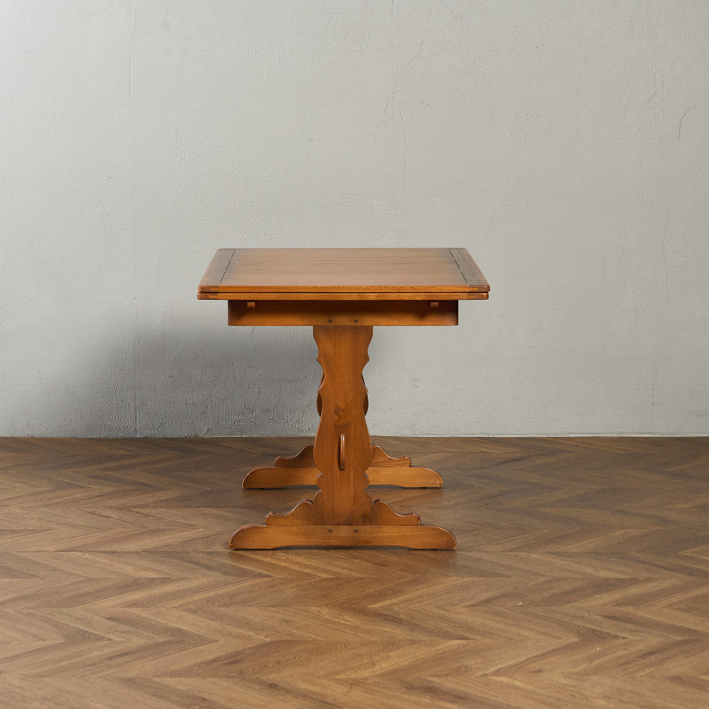 英国 クラシック ドローリーフ リフェクトリーテーブル