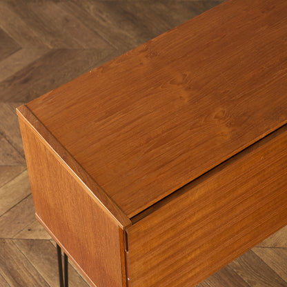 ヴィンテージ キャビネット カスタム アイアン ヘアピンレッグ