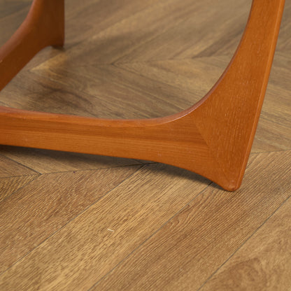 ヴィンテージ ガラストップ ネスト コーヒーテーブル