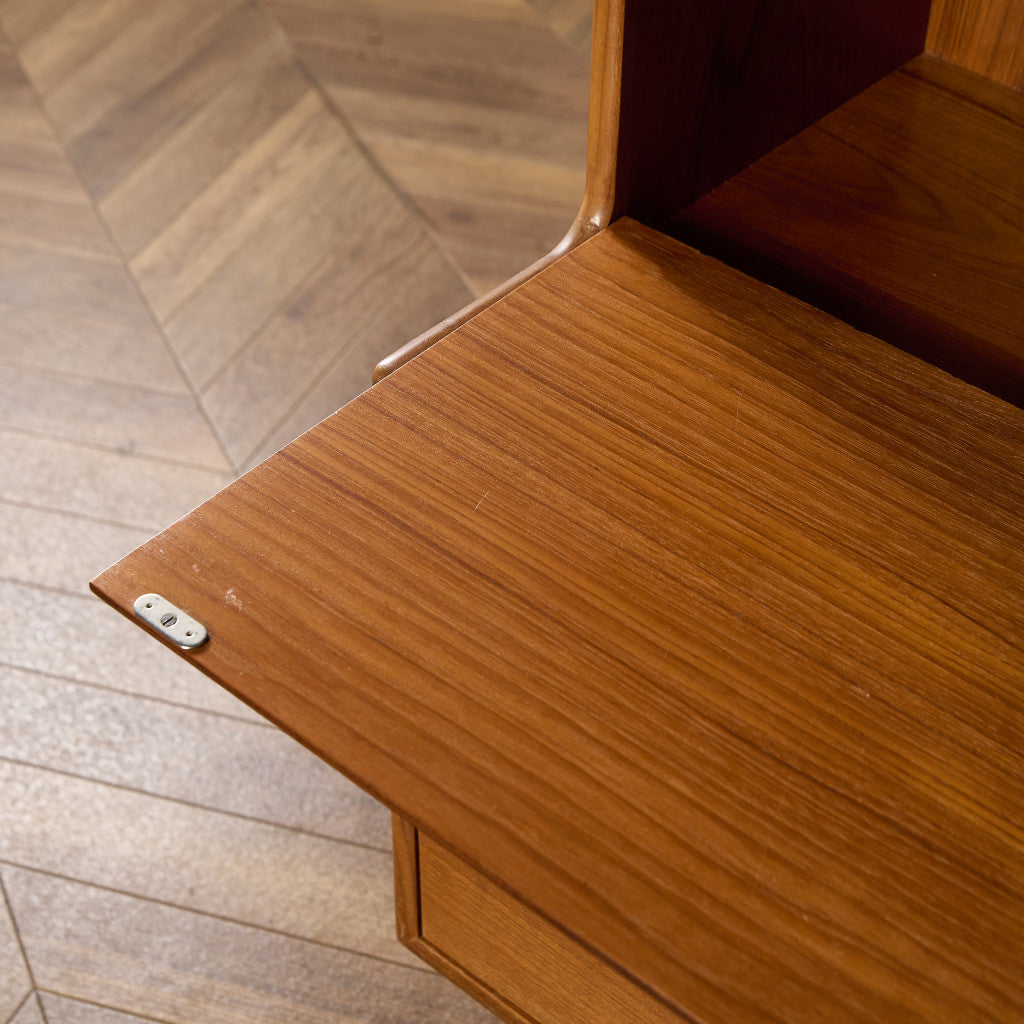 ヴィンテージ ビューローブックケース ウォールユニット