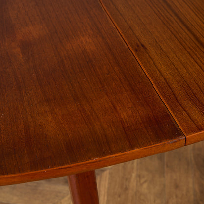 英国 ヴィンテージ オーバル ロング ダイニングテーブル #94160