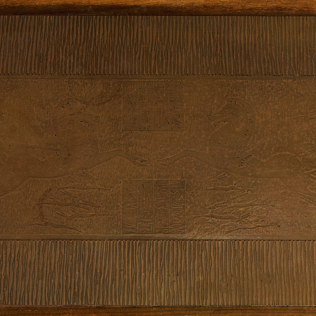 英国 ヴィンテージ 銅天板 センターテーブル #97172