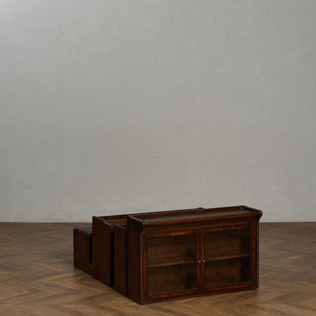 英国クラシック スタッキングブックケース