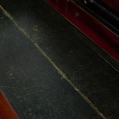 英国 アンティーク ビューロー ブックケース