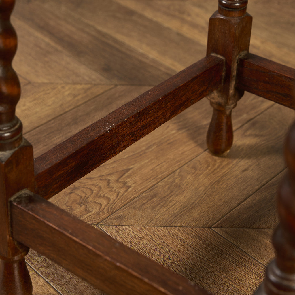 英国 クラシック バーリーシュガーツイスト サイドテーブル