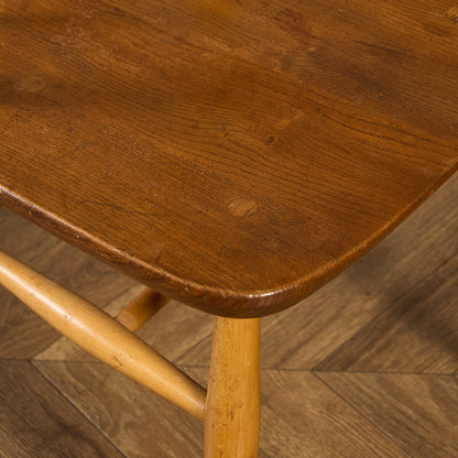 ヴィンテージ 4本 スポーク フープバックチェア ラウンドゴールドラベル