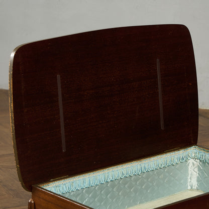 英国 ヴィンテージ ソーイングボックス サイドテーブル