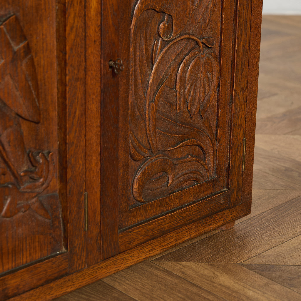 英国 アンティーク キャビネット