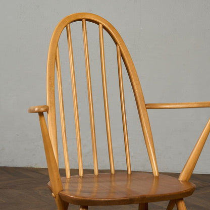 アーコール ERCOL ヴィンテージ クエーカー アームチェア ブルーラベル #89765