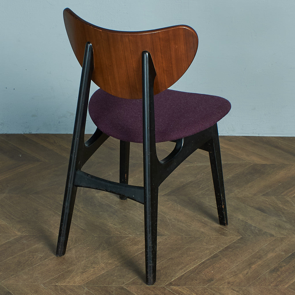 ジープラン G-PLAN Tola&Black バタフライチェア / 座面張替え済み