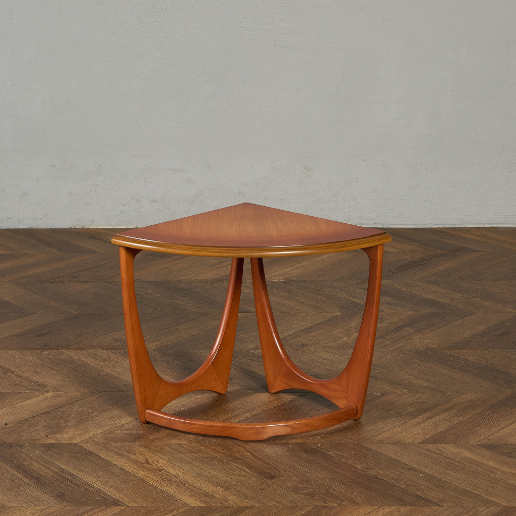 ヴィンテージ ガラストップ ネスト コーヒーテーブル