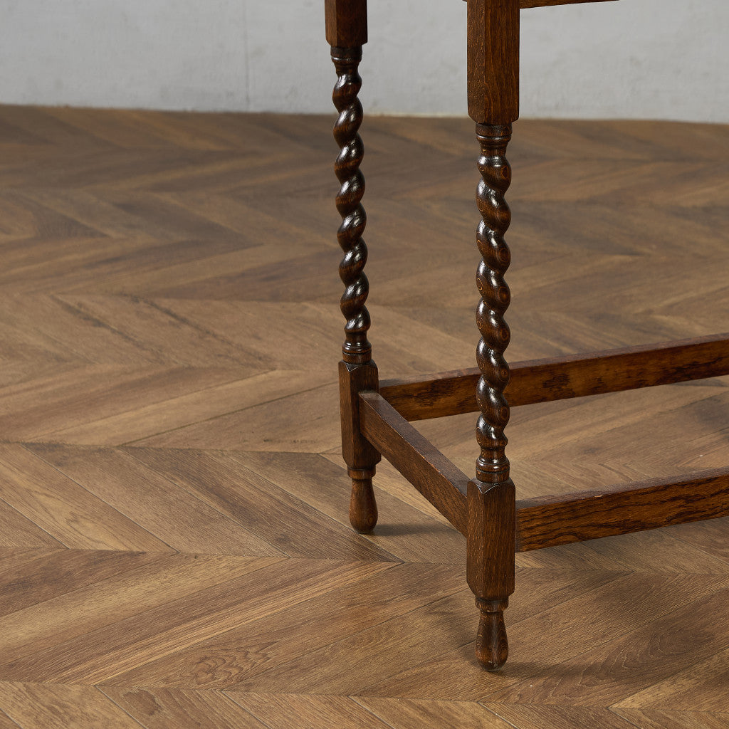 英国 クラシック バーリーシュガーツイスト サイドテーブル