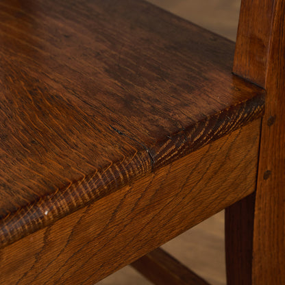 英国 アンティーク チャーチチェア #91838