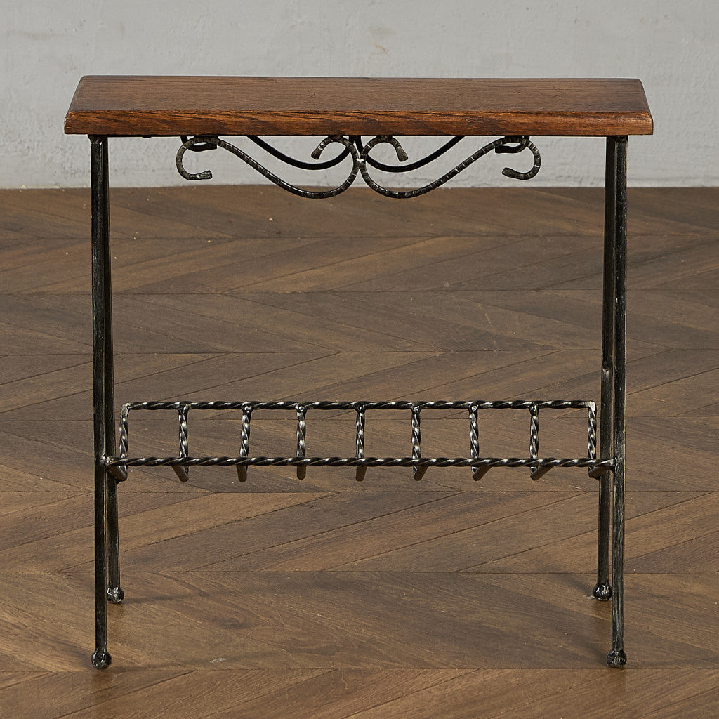 英国 ヴィンテージ マガジンラック