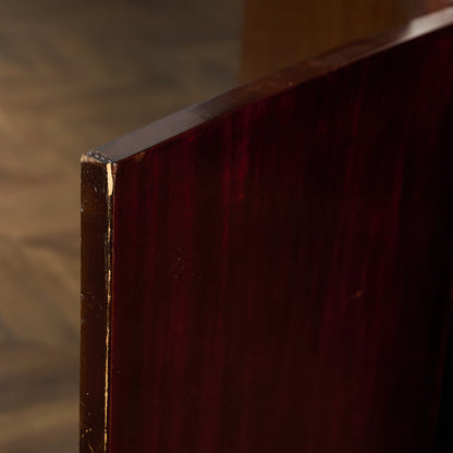 英国 アンティーク ビューロー ブックケース