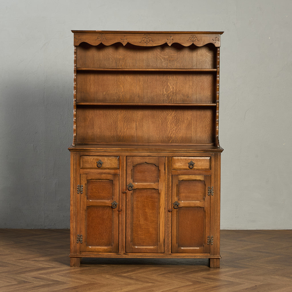 英国 クラシック ウェルシュドレッサー 食器棚