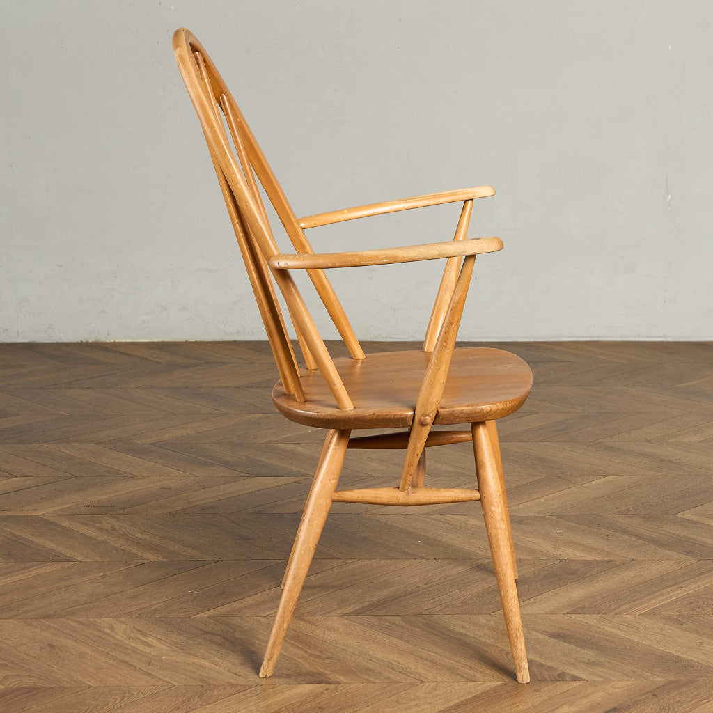 アーコール ERCOL ヴィンテージ クエーカー アームチェア ブルーラベル #94157