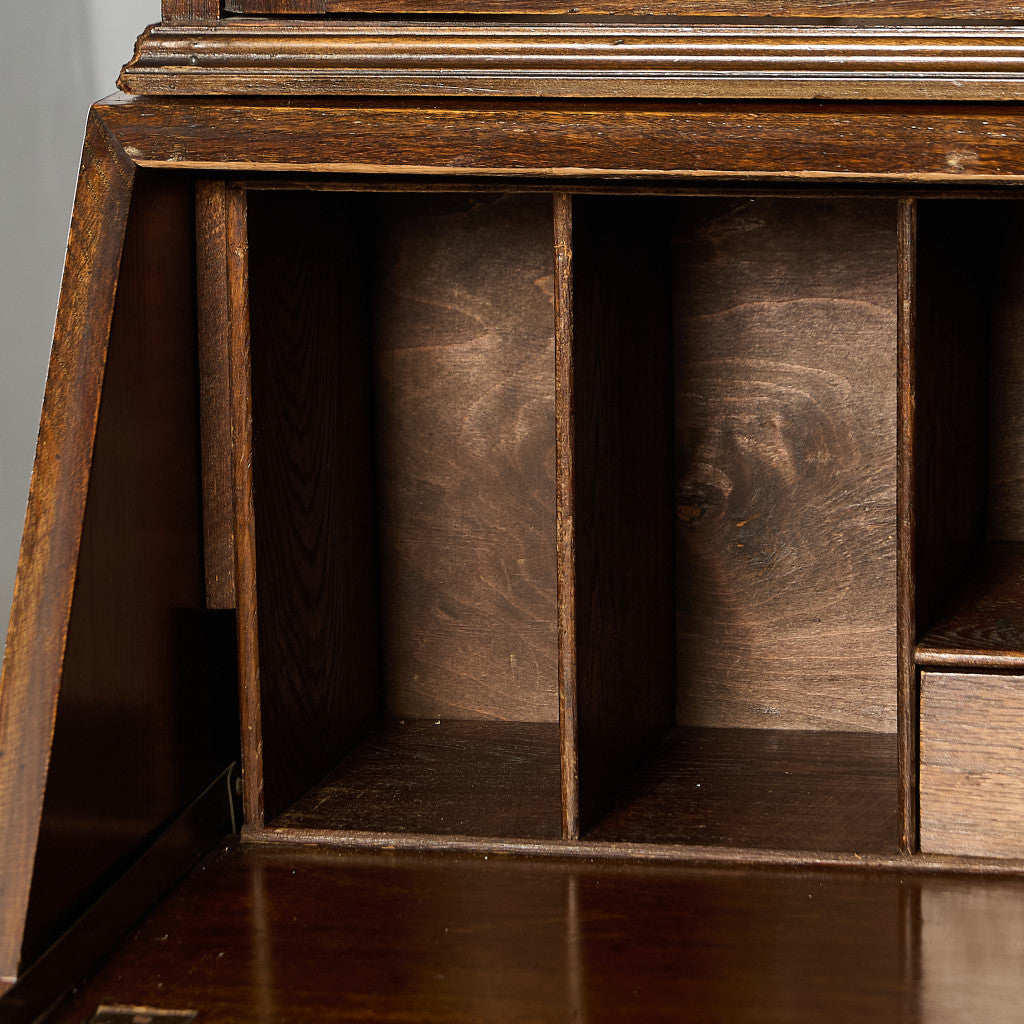 英国 クラシック ビューロー ブックケース デスク