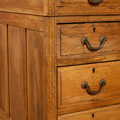 英国 クラシック 両袖デスク