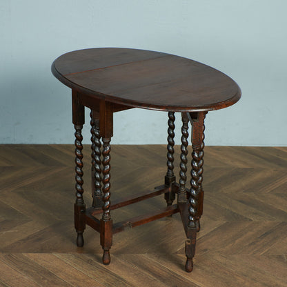 Antique British Drop Leaf Gateleg Table #79340