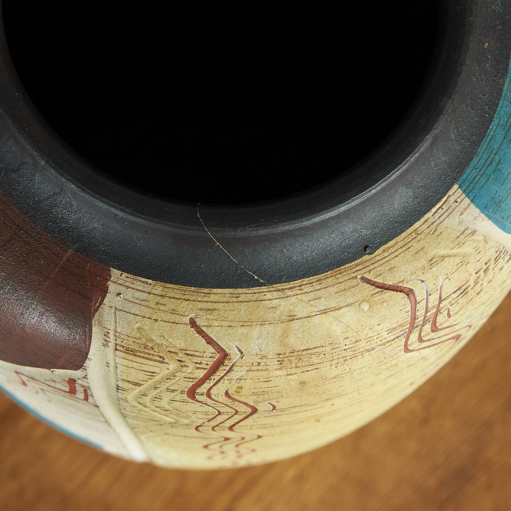 German Art Pottery フラワーベース