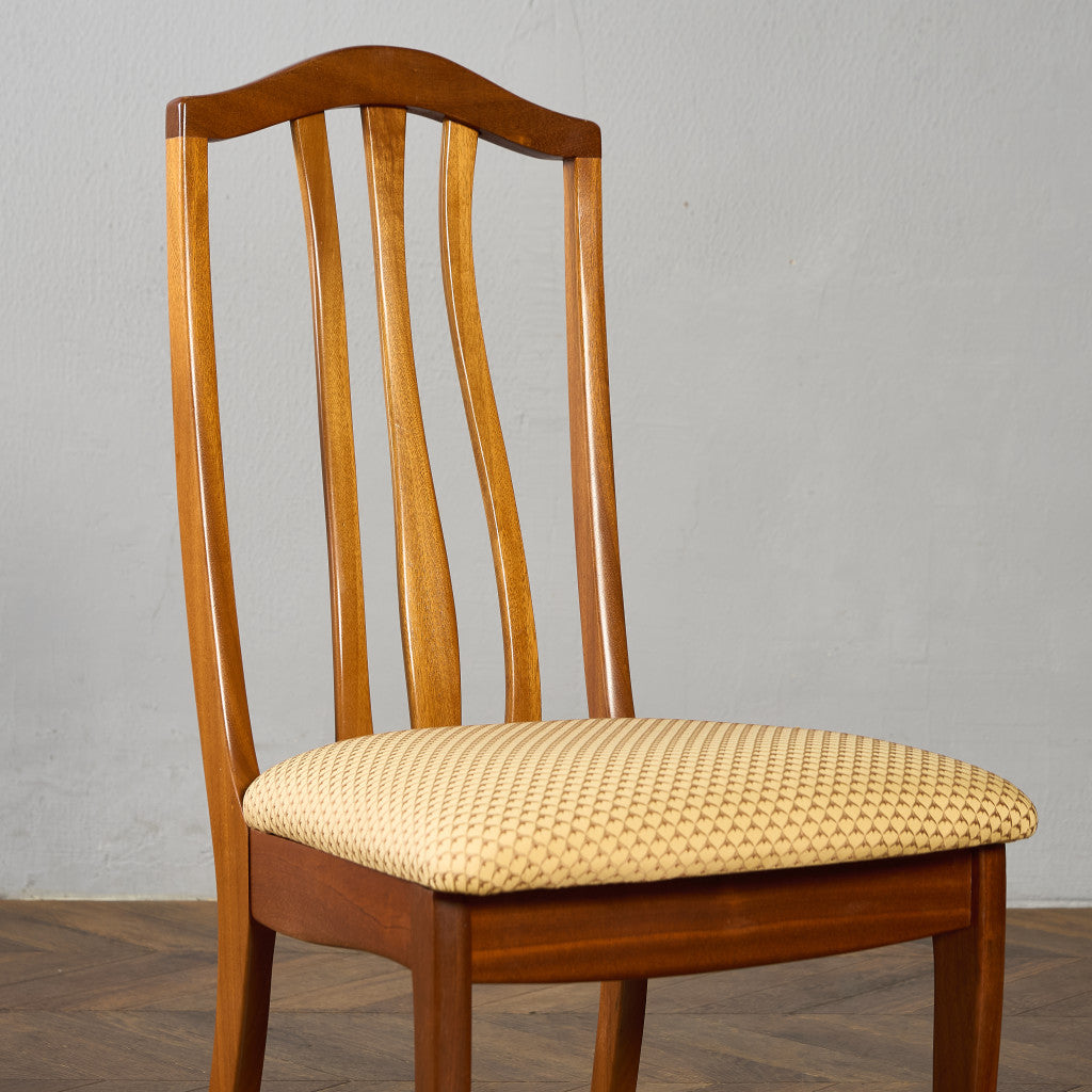 英国 ヴィンテージ ダイニングチェア 座面張替え済み