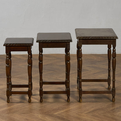 英国 クラシック オーク ネストテーブル #97318