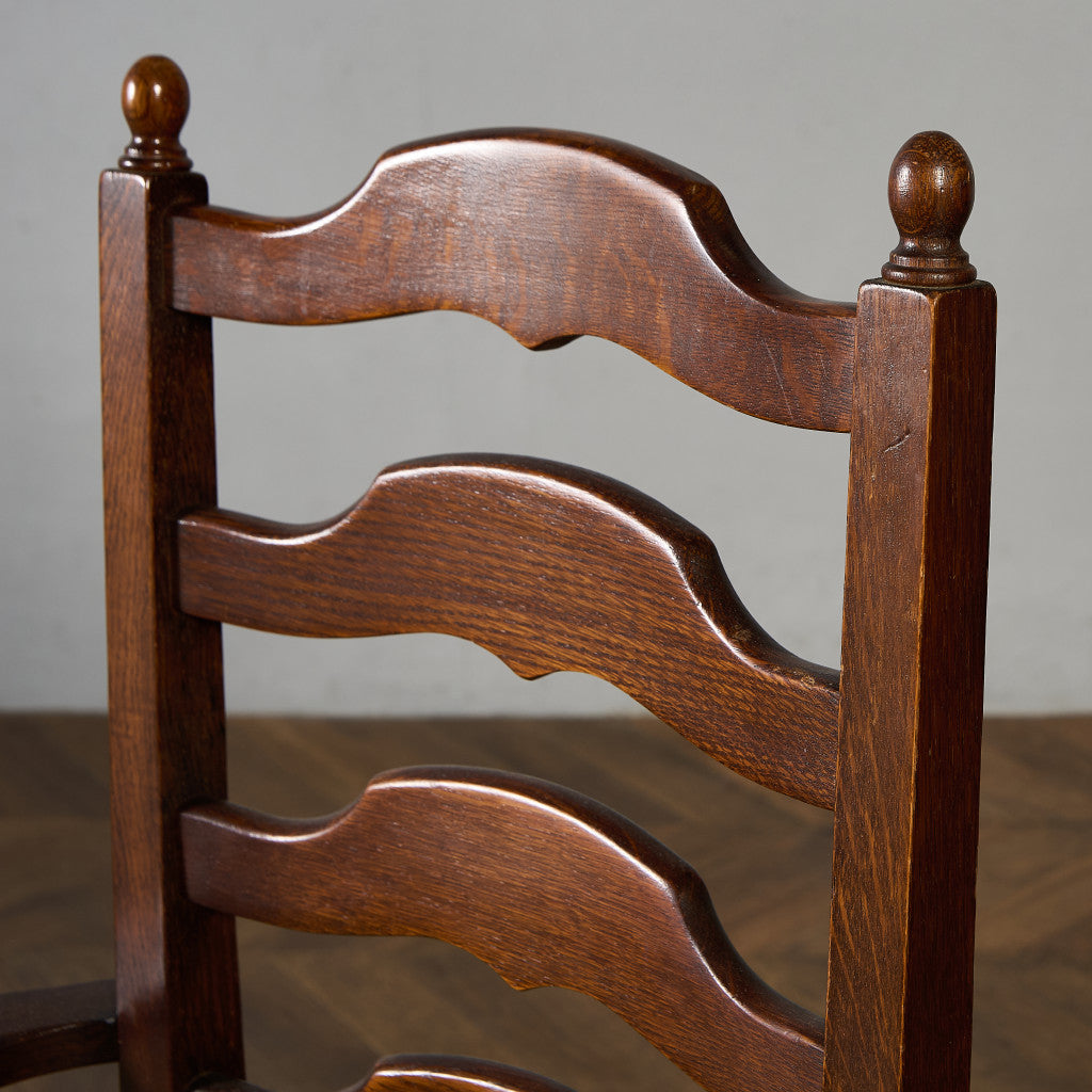 英国 クラシック ラダーバック アームチェア