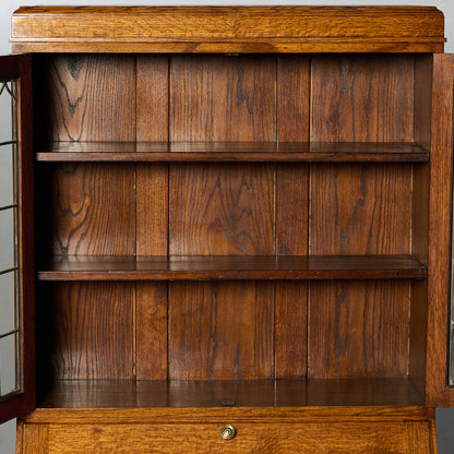 英国 クラシック ビューロー ブックケース デスク