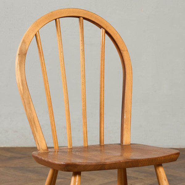 発送の場合は即購入】 ercol フープバックチェア 4本 スポーク