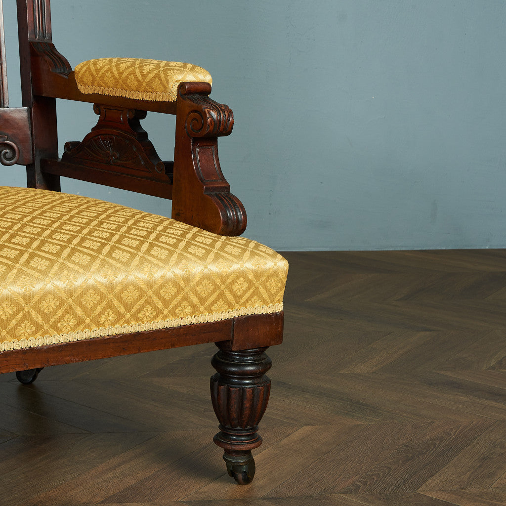 英国クラシック エドワーディアン様式 ナーシングチェア