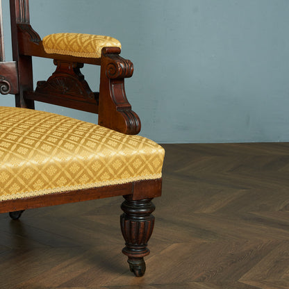 英国クラシック エドワーディアン様式 ナーシングチェア