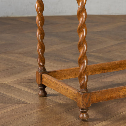 英国 クラシック バーリーシュガーツイスト サイドテーブル #97351