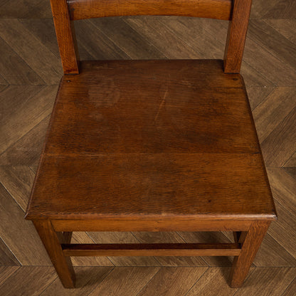 英国 アンティーク チャーチチェア