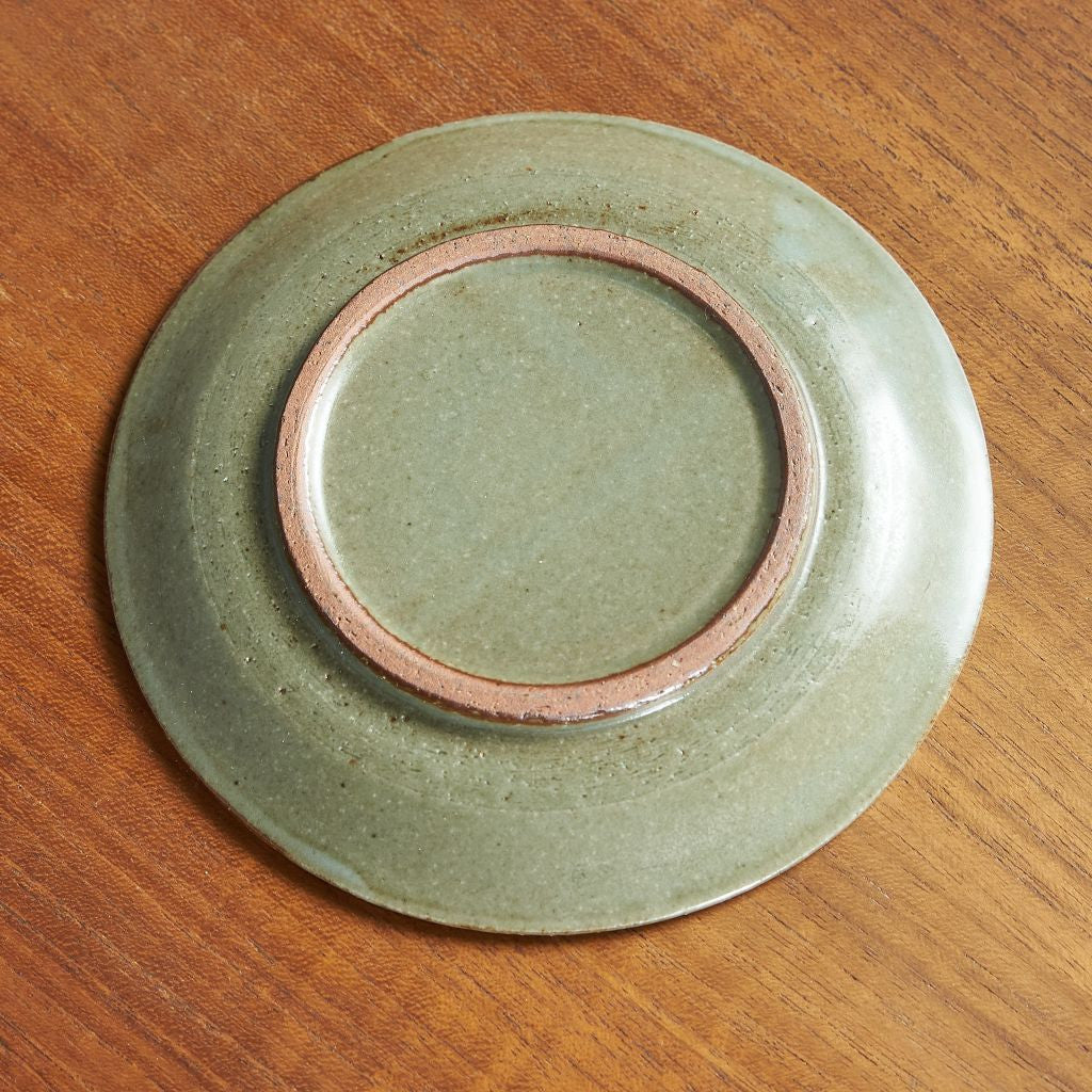 FLOWER STAMP CUP&SAUCER / WHITE