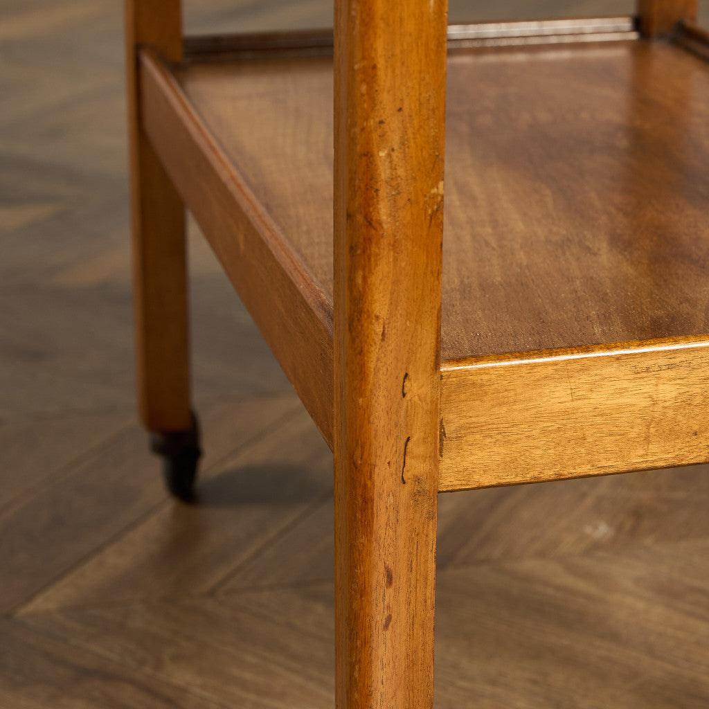 英国 ヴィンテージ ドロップリーフ トロリー ワゴン